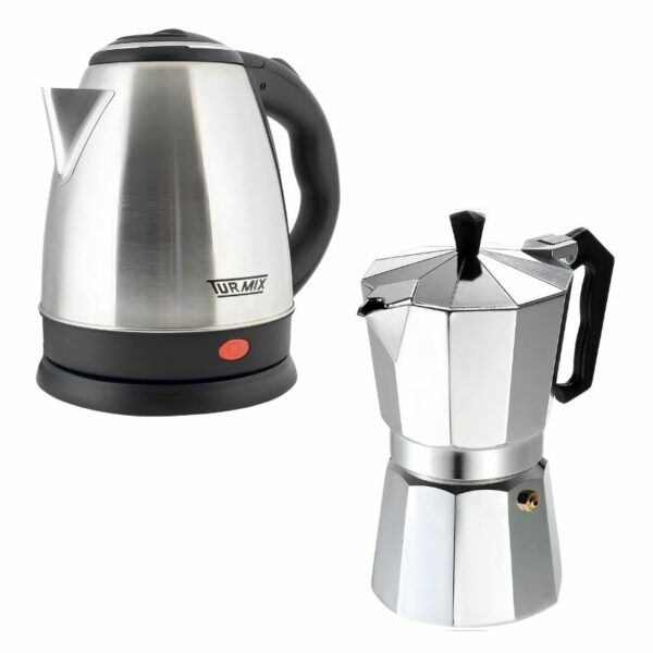 Tetera eléctrica y cafetera express | TURMIX TU32 y TU58