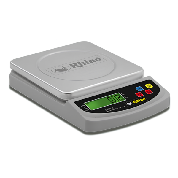 Báscula electrónica de precisión 3 kg | RHINO BAPRE-3
